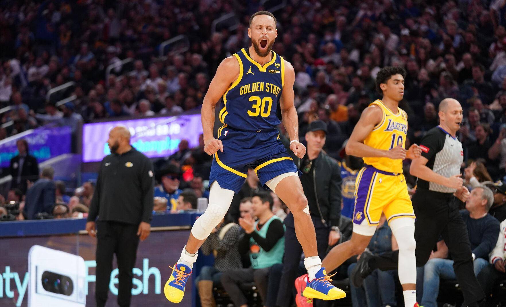 勇士完胜篮网，浓眉统治全场的简单介绍